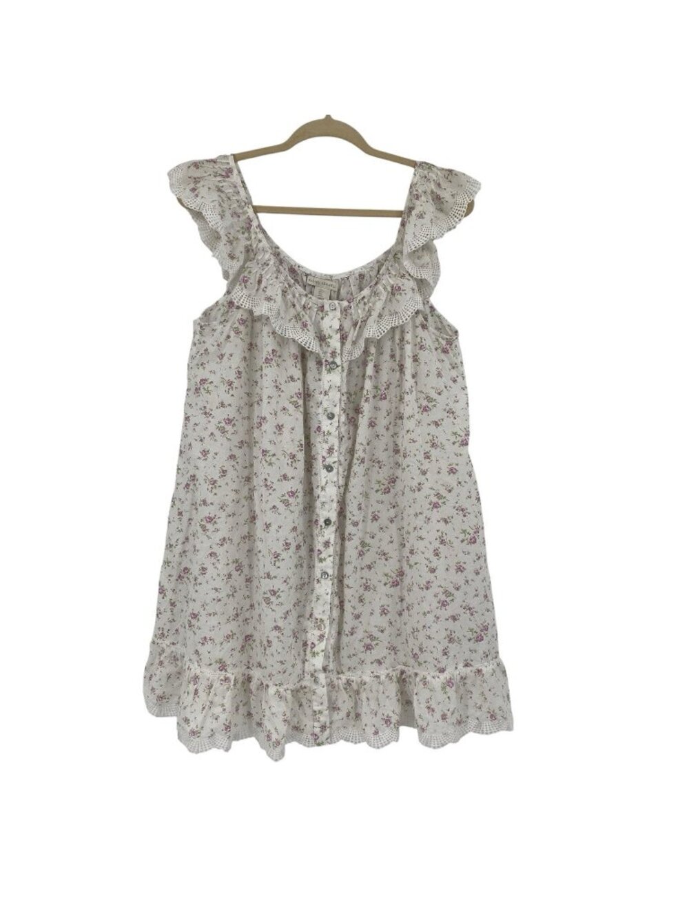 Rachel Ashwell Shabby Chic Floral Dress Cottagecore Prairie Ditsy Garden Size L